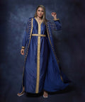 KAFTAN 2 PC BLUE -GOLD 1 (4)