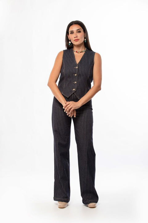 Globe Indigo Denim Vest