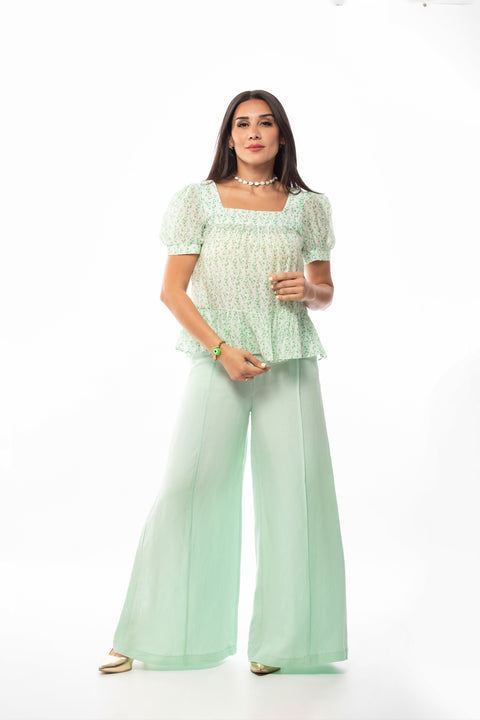 Orchid Linen Trousers