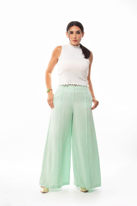 Orchid Linen Trousers
