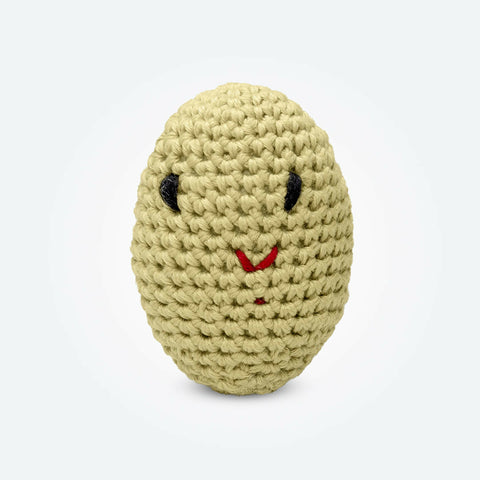 susarts crochet fruits &vegetable '' pumpkin, potato, kiwi''