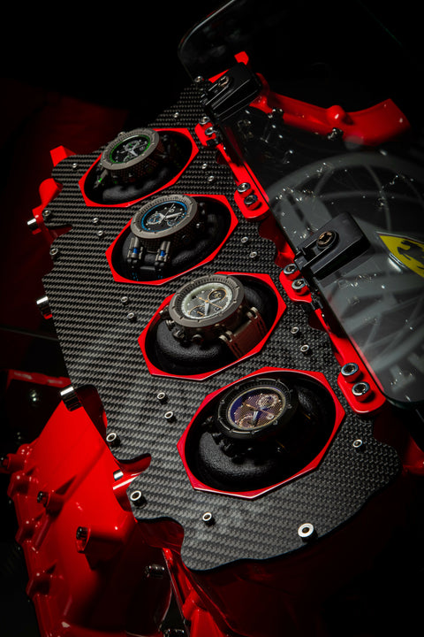 Ferrari Engine Watch Winder – 8 Watches | Real Ferrari Engine Block