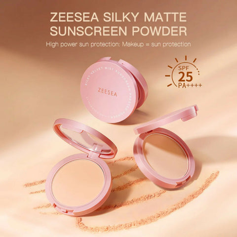 ZEESEA Silky Matte Suncreen Powder - 03 Nude