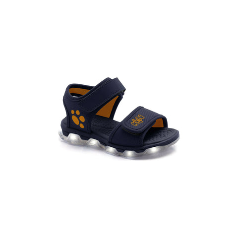 Klin Boy Navy Orange Sandals