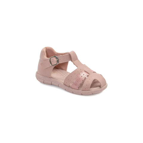 Klin Girl Pink Candy Metallic Pink Sandals