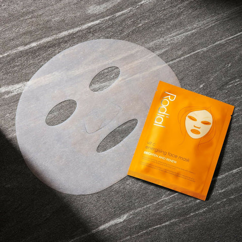 Rodial VIT C Energising Sheet Mask (Box of 4)