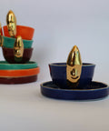 head cup blue