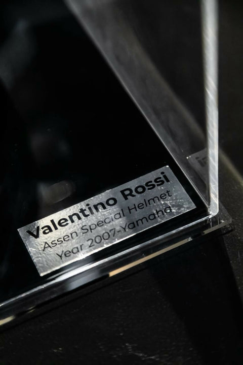 Valentino Rossi 2007 Assen MotoGP Original Helmet