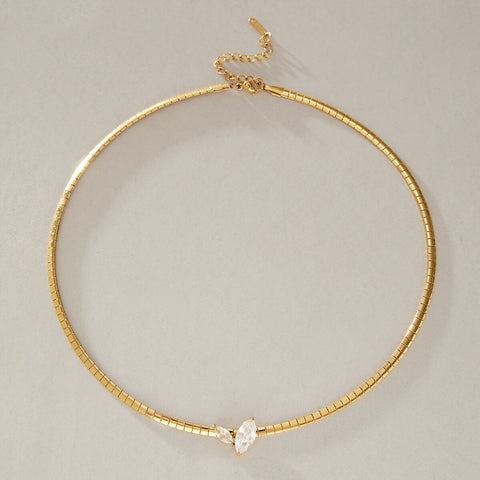 The Duo Marquise V Choker