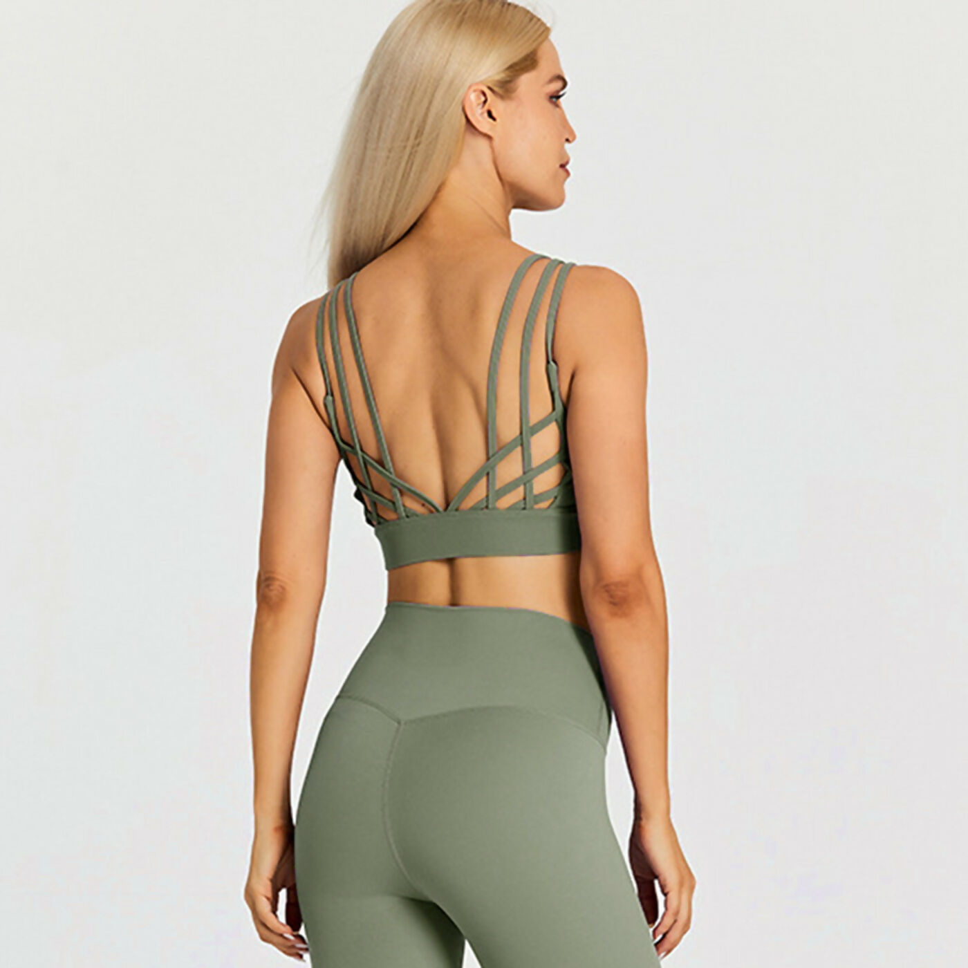 Mohuki Olivia Performance Bra - Stone