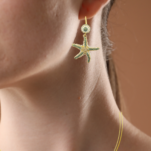 Nemia Star Earrings