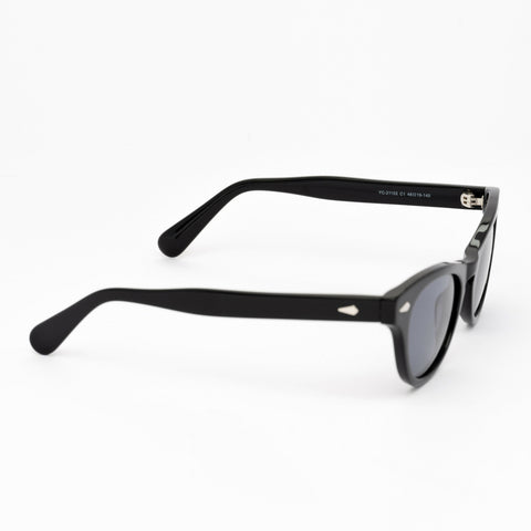 Eden Sunglasses | Black Frames & Grey Lenses