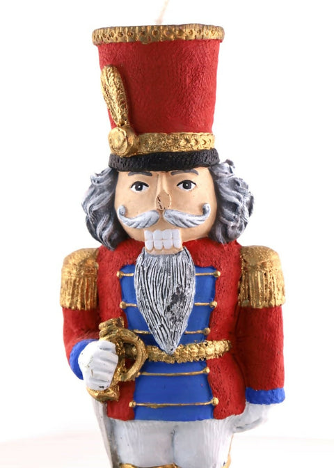 susarts handmade long-lasting candle '' nutcracker''