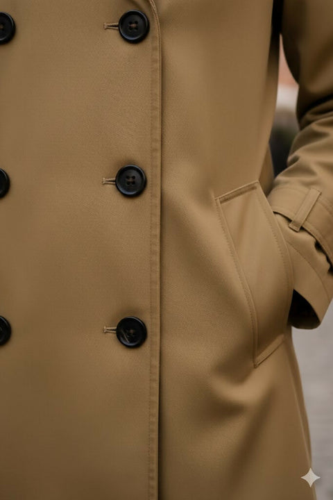 MY PEANUT Midi Trenchcoat