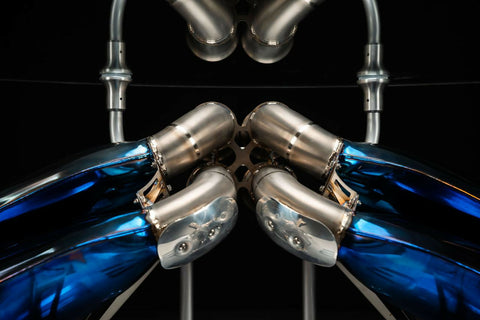 Pagani Huayra Titanium Exhaust Coffee Table – Functional Automotive Art
