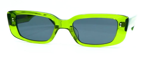 Grace Transparent Green Sunglasses