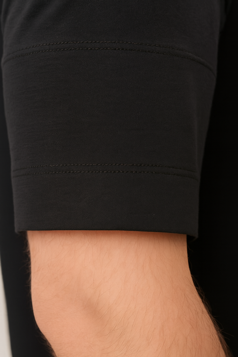 Essential Black Cotton T-Shirt