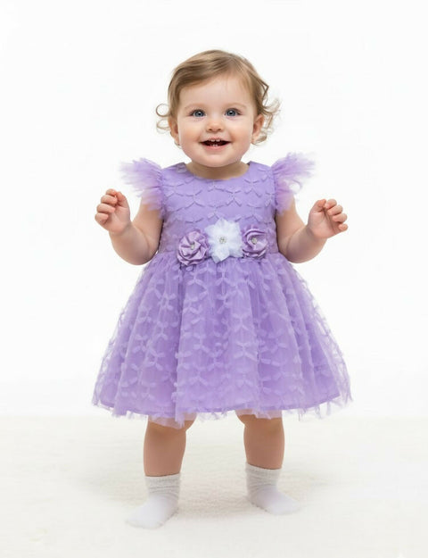 MAISON BEBE Leyla Fency Bow Dress