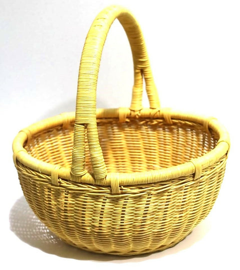 susarts hand woven Rattan basket