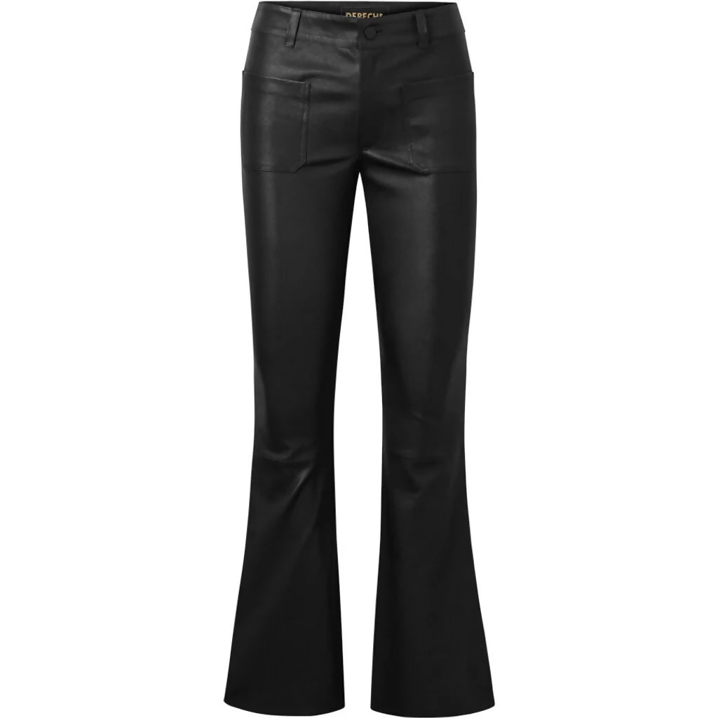 Cleo Bootcut Leather Pants