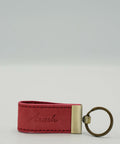 RING KEYCHAIN Cherry red