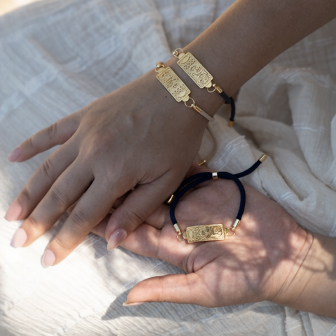 LETAF BRACELETS in BLACK