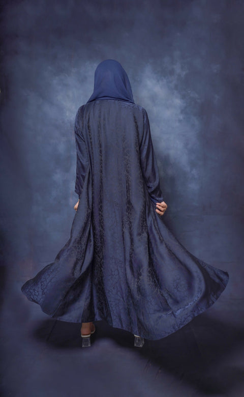 Open abaya Modren Abaya Navy color