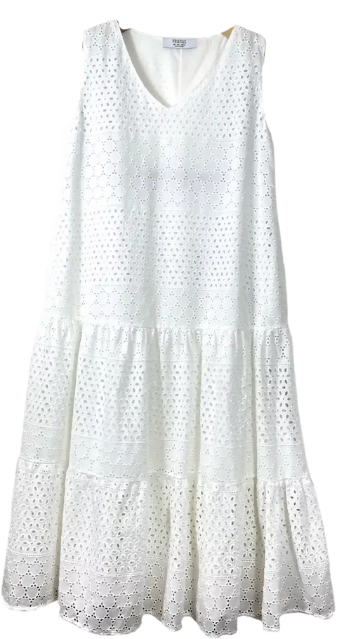 MY PEANUT Elegance Eyelet Dress