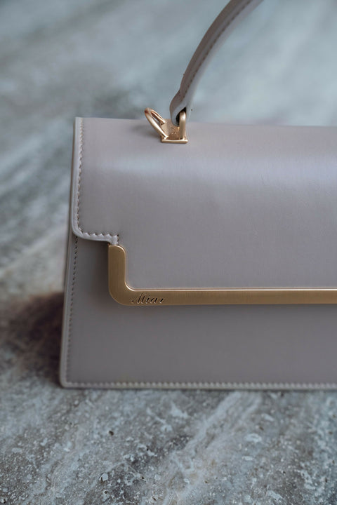 MISS MIAR TAUPE LADIES BAG COMPACT-05