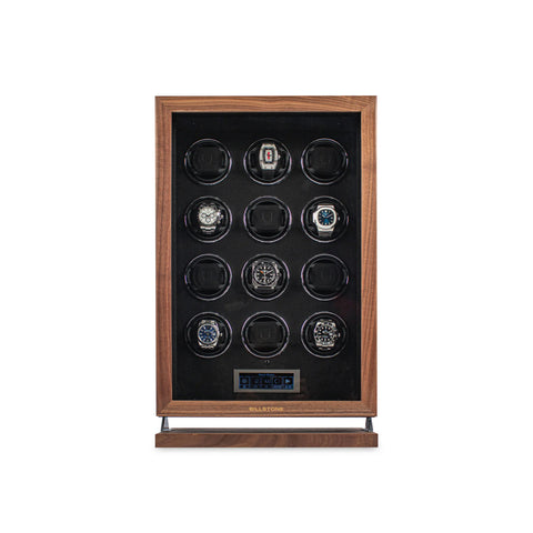 Maja 12 Fingerprint Walnut – Watch Winder