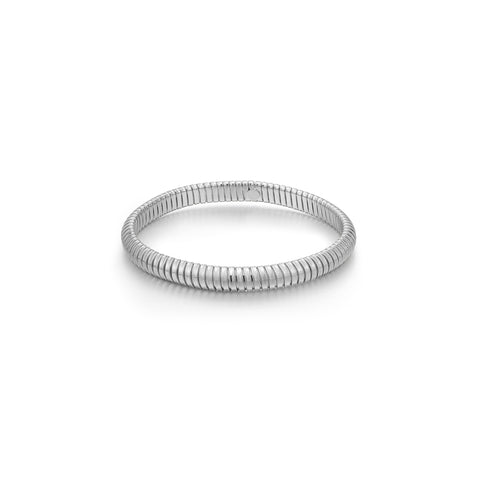 Mini Flex Snake Chain Bracelet- Silver