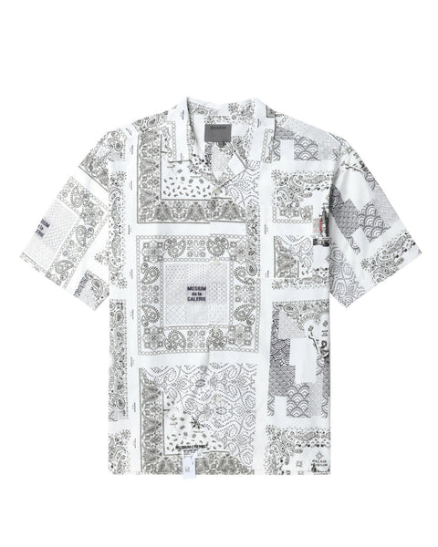 Relaxed Paisley Short Sleeve Shirt