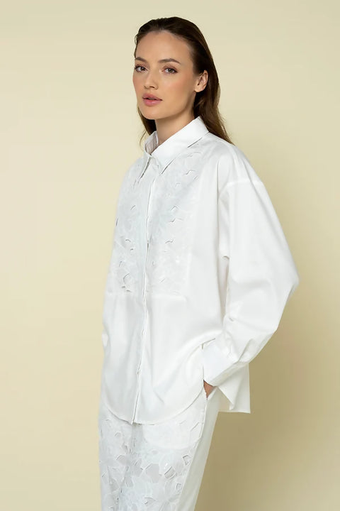 ARIA EMBROIDERED SHIRT