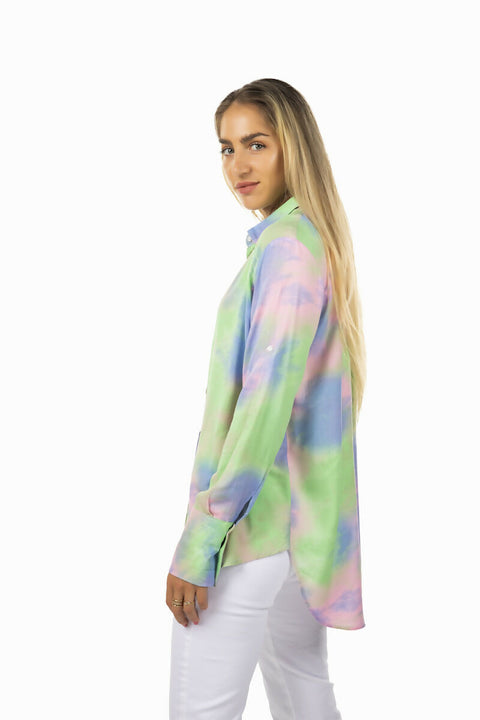 MY PEANUT Pastel Tie Dye Shirt