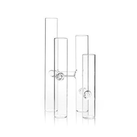 4 Pillar Power Glass Vase