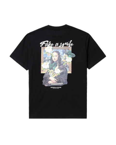 Mona Lisa Graphic T-shirt in Black