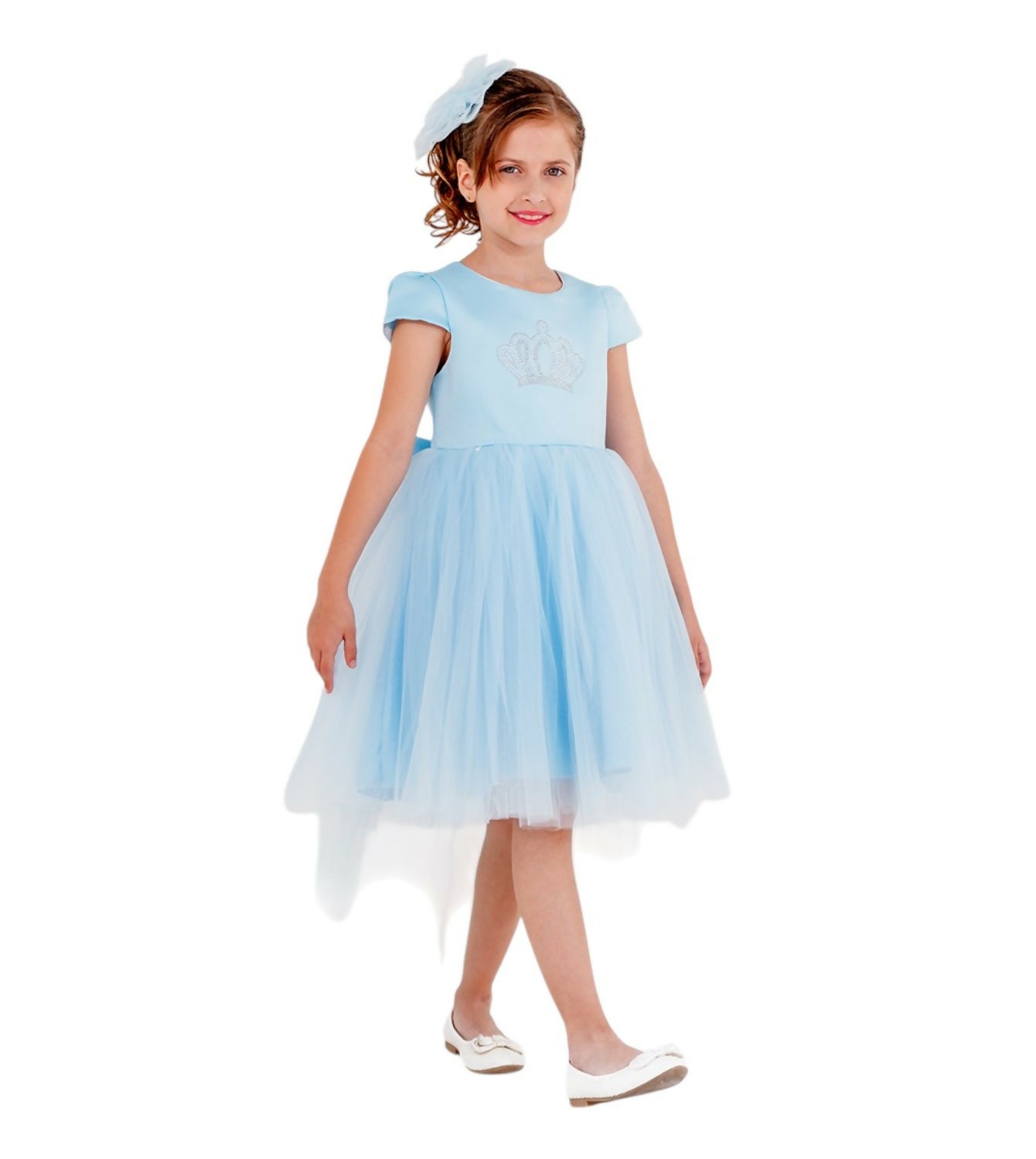 BURCU MINI QUEEN DRESS AND HAIRPIN