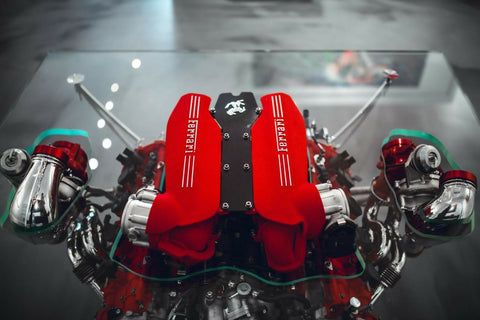 Ferrari 488 Challenge Coffee engine table