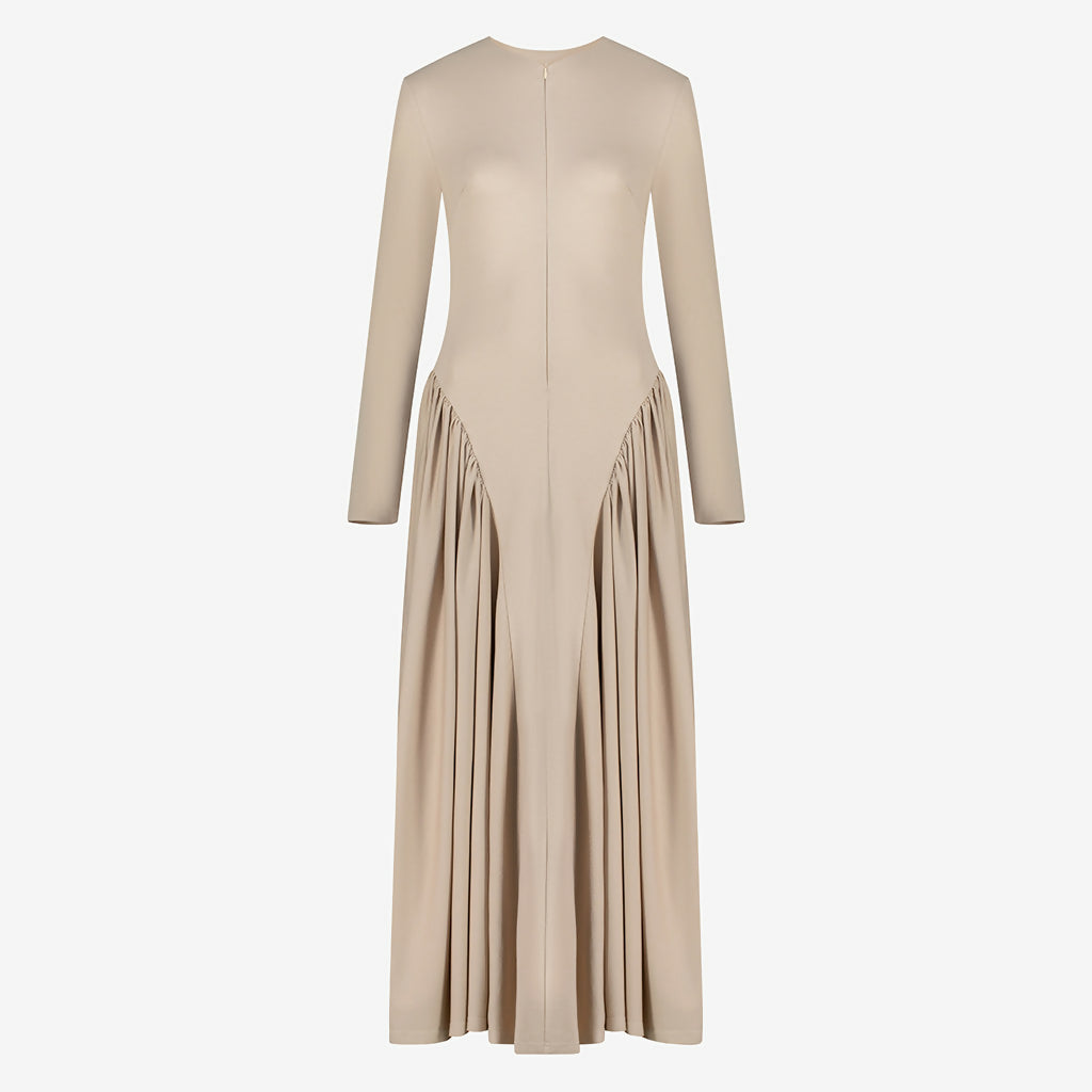 Blythe Gathered Maxi Dress