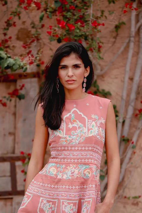 Amara Short Blush Dress