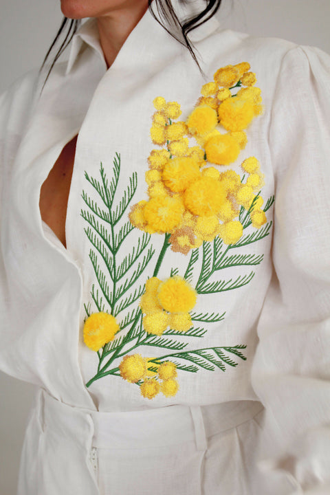 Suit With Mimosas