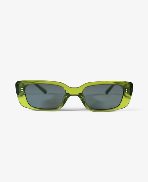 Green transparent sunglasses best sale