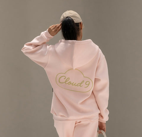 TheCloud9 Shy Pink Zip Hoodie