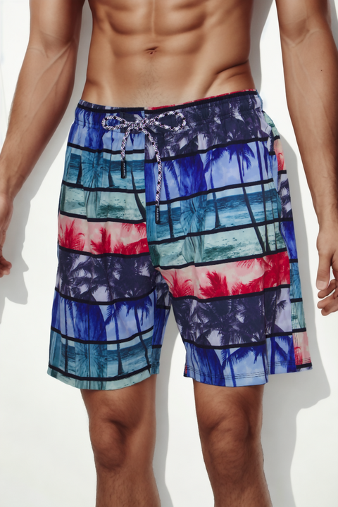 Beach Cinema Printed Shorts