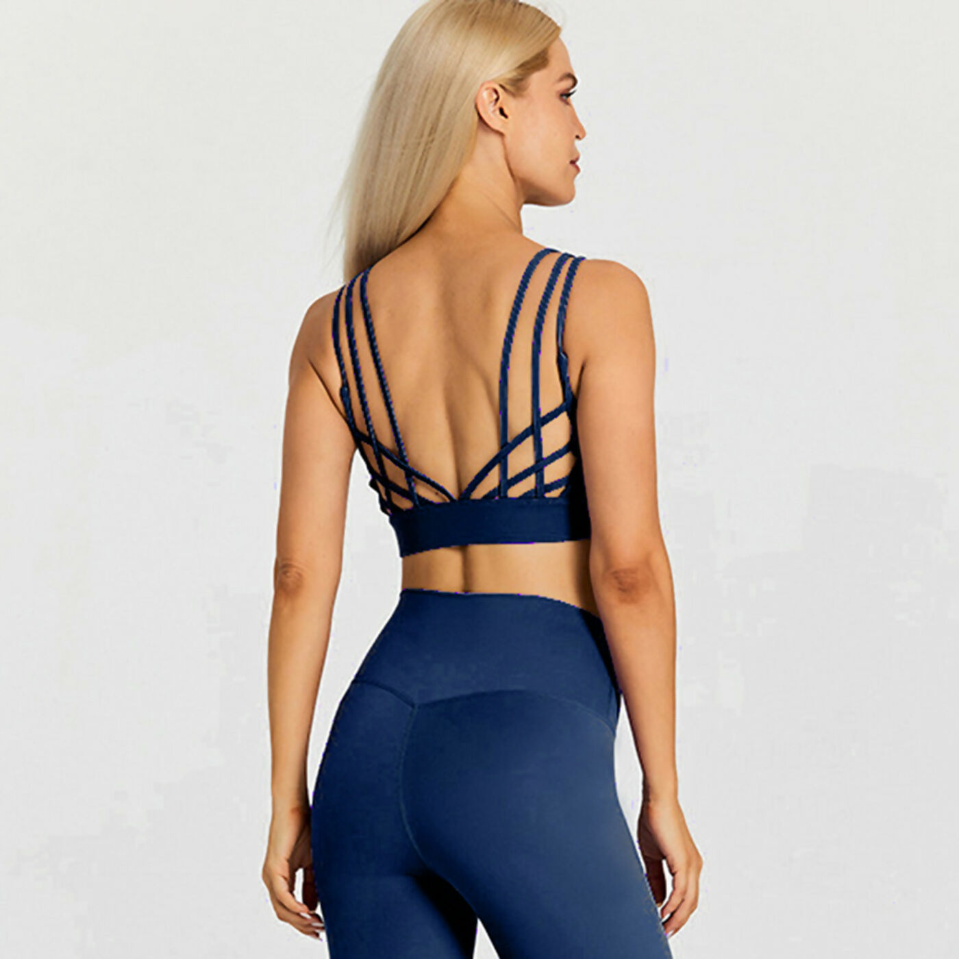 Mohuki Olivia Performance Bra - Midnight Blue