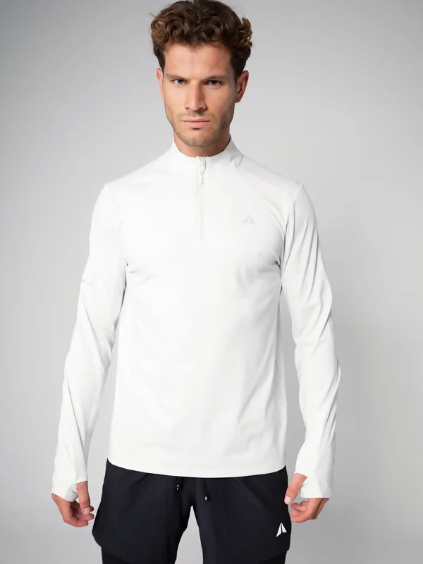 HALF ZIP 365 LONGSLEEVE BEACH