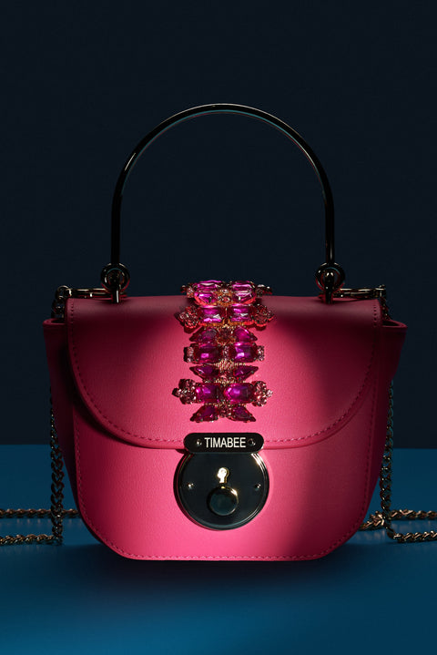 Timabee Pink Doko Handbag