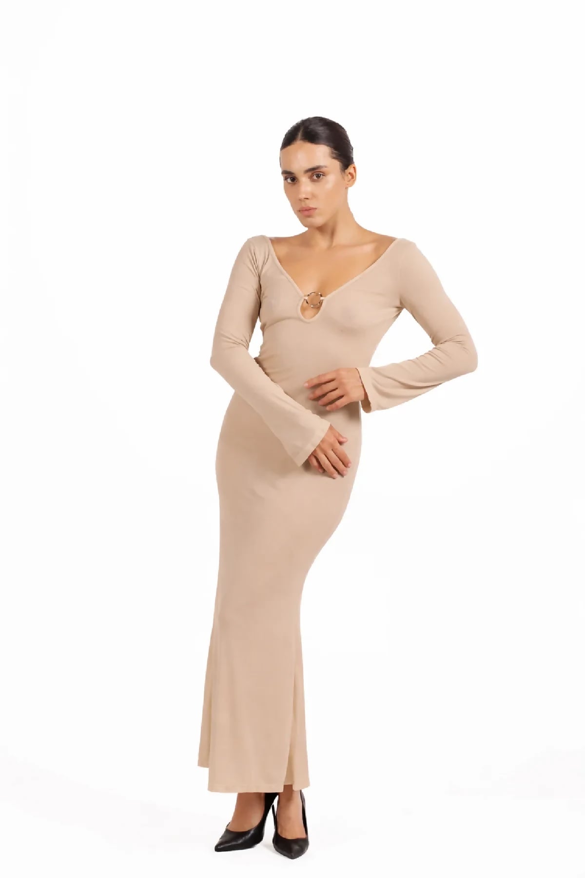 Helen Maxi Dress Sand