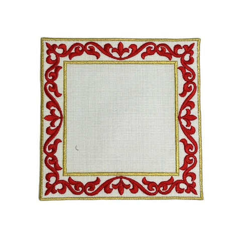 LALIN COCTAIL NAPKIN IN RED