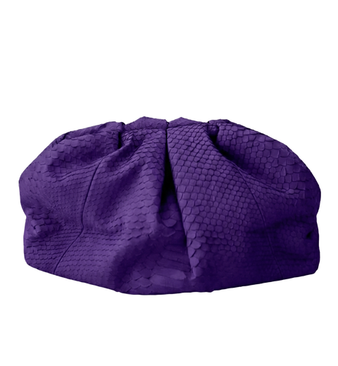 CECILEHOB Pouch Python Purple